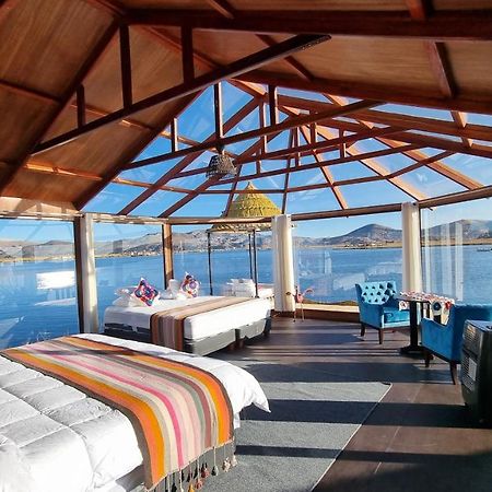 Uros Caminos Del Titicaca Peru Villa Puno Kültér fotó