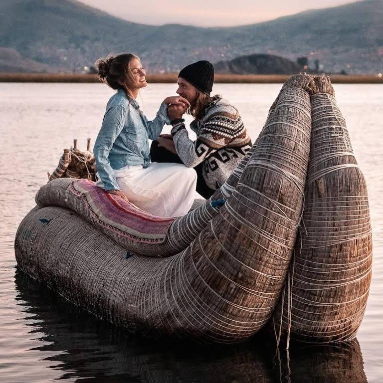 Uros Caminos Del Titicaca Peru Villa Puno Kültér fotó