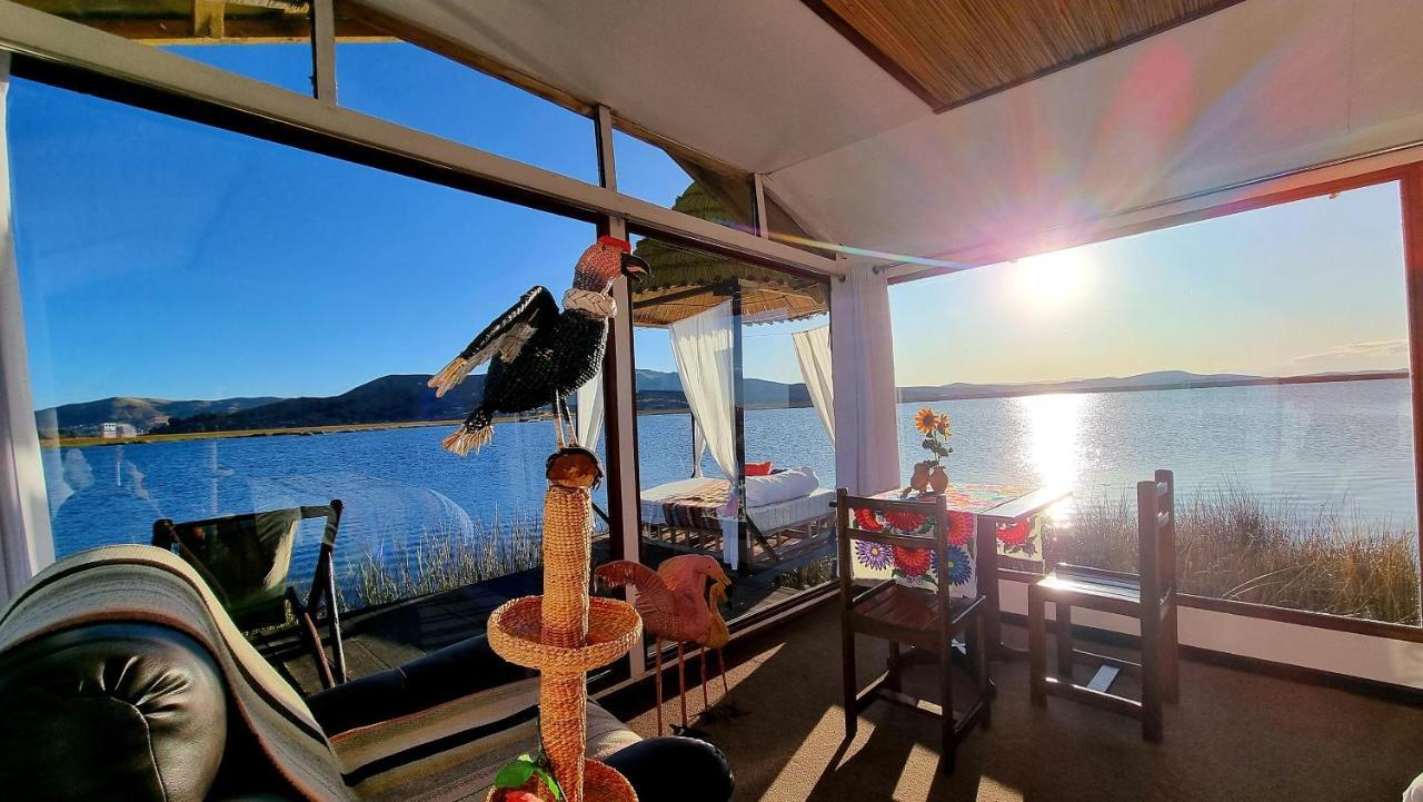 Uros Caminos Del Titicaca Peru Villa Puno Kültér fotó