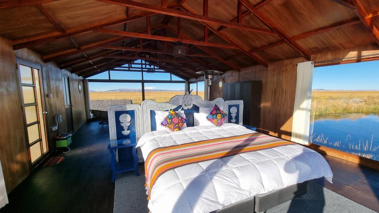Uros Caminos Del Titicaca Peru Villa Puno Kültér fotó