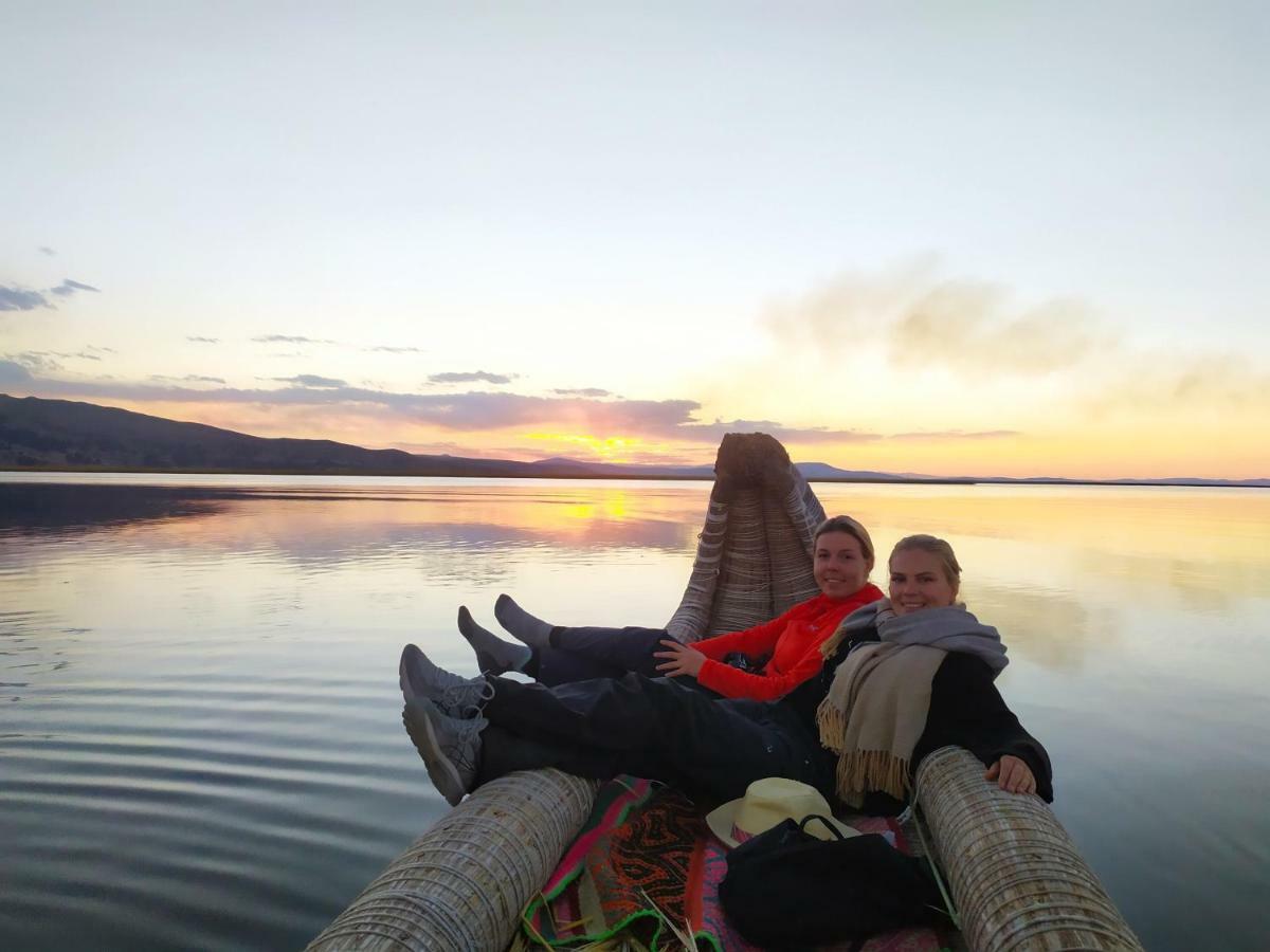 Uros Caminos Del Titicaca Peru Villa Puno Kültér fotó