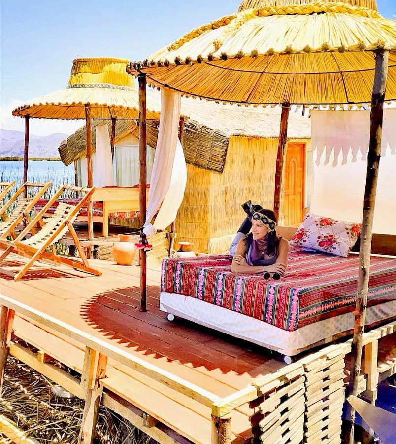 Uros Caminos Del Titicaca Peru Villa Puno Kültér fotó
